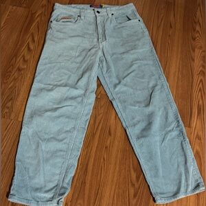 Empyre Baby Blue Corduroy Pants Zumiez Size 30 Classic‎ Retro Streetwear Skater